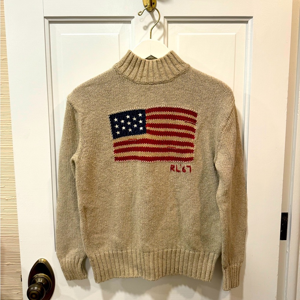 Polo Ralph Lauren Women’s Flag Sweater